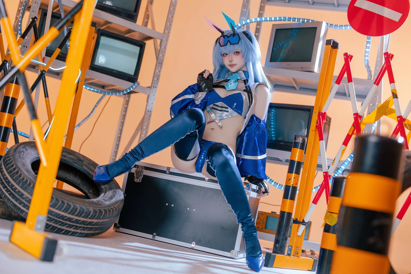 屿鱼 - No.082 碧蓝航线 花园赛车服 [82P-792MB] tg@simisebaisi 【丝足阁】003.webp